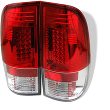 Cargar imagen en el visor de la galería, Spyder Ford F150 side 97-03/F250/350 Duty 99-07 LED Tail Lights Red Clear ALT-YD-FF15097-LED-RC