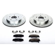 Cargar imagen en el visor de la galería, Power Stop 04-09 Cadillac XLR Rear Z23 Evolution Sport Brake Kit