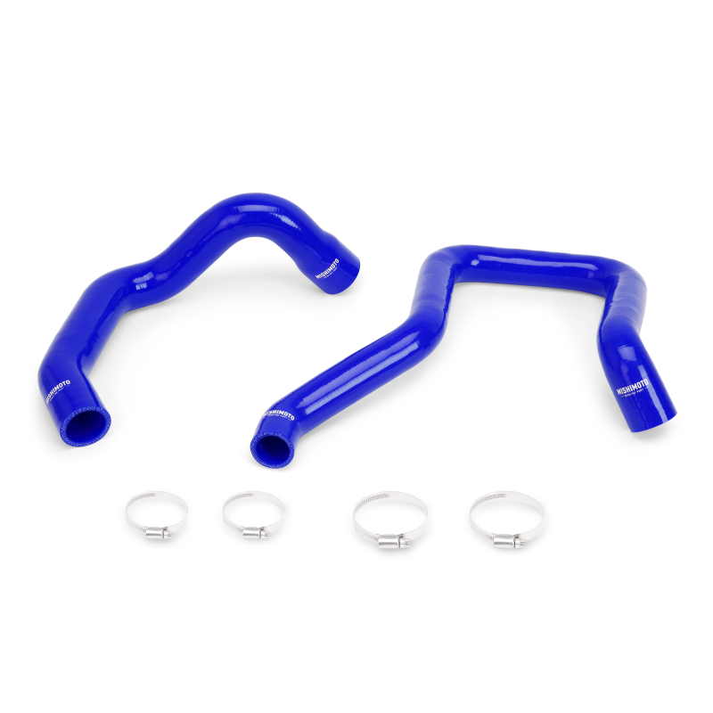 Mishimoto 91-01 Jeep Cherokee XJ 4.0L Silicone Coolant Hose Kit - Blue