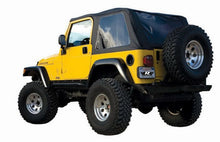 Cargar imagen en el visor de la galería, Rampage 1997-2006 Jeep Wrangler(TJ) Excludes LJ Unlimited Frameless Soft Top Kit - Black Diamond