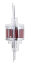Cargar imagen en el visor de la galería, K&amp;N Steel Base Crankcase Vent Filter 0.5in Vent OD x 2in OD x 1.5in Height