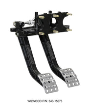 Cargar imagen en el visor de la galería, Wilwood Adjustable-Trubar Dual Pedal - Brake / Clutch - Rev. Swing Mount - 5.1:1