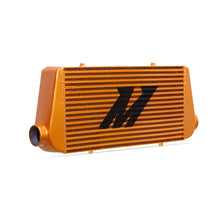 Cargar imagen en el visor de la galería, Mishimoto Universal Gold R Line Intercooler Overall Size: 31x12x4 Core Size: 24x12x4 Inlet / Outlet