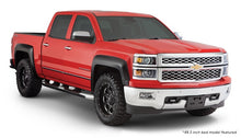 Cargar imagen en el visor de la galería, Bushwacker 15-18 Chevy Silverado 2500 HD Fleetside Extend-A-Fender Style Flares 4pc - Black