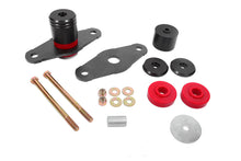 Cargar imagen en el visor de la galería, BMR 11-18 Dodge Challenger Motor Mount Polyurethane Bushing Upgrade Kit - Black Anodized