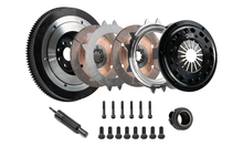 Cargar imagen en el visor de la galería, DKM Clutch 01-06 Mini Cooper/S R53 184mm Ceramic Twin Disc MR Clutch w/Flywheel (750 ft/lbs Torque)