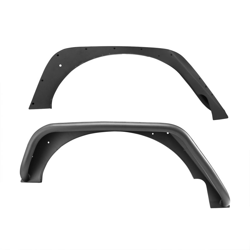 Westin/Snyper 07-17 Jeep Wrangler Tube Fenders - Rear - Textured Black