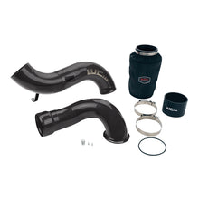 Cargar imagen en el visor de la galería, Wehrli 07.5-10 Chevrolet 6.6L LMM 4in Intake Kit Stage 2 - Gloss Black