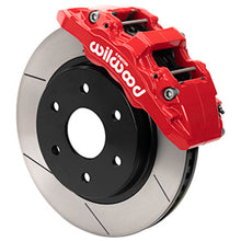 Cargar imagen en el visor de la galería, Wilwood 17-20 Ford F-150 Raptor Aero6-DM Front Brake Kit - Slotted - Red