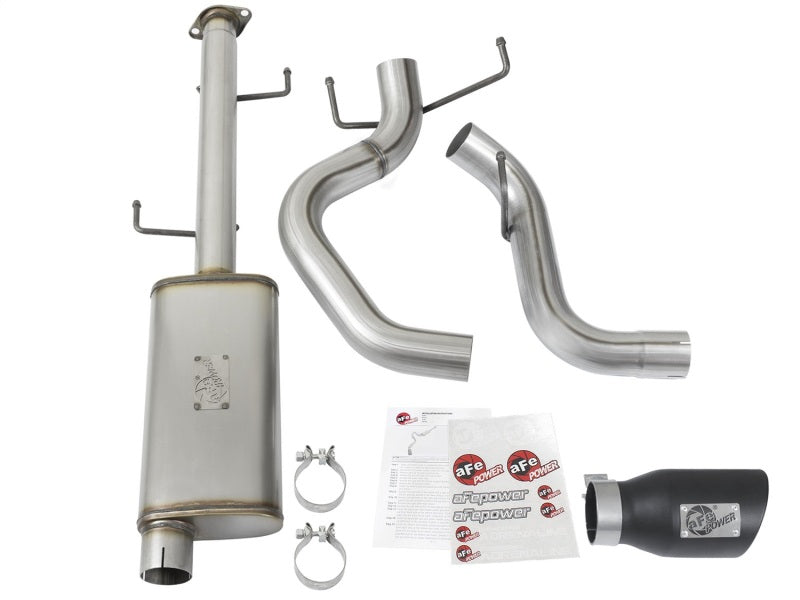 aFe MACH Force Xp 3in SS Cat-Back Single Side Exit Exhaust w/Black Tips 07-14 Toyota FJ Cruiser