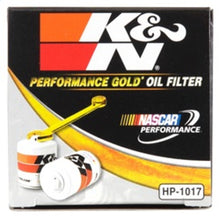 Cargar imagen en el visor de la galería, K&amp;N 3.74inch / 2.98 OD Performance Gold Oil Filter