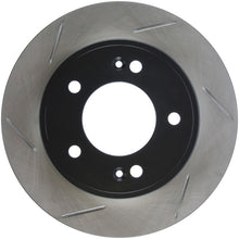 Cargar imagen en el visor de la galería, StopTech Sport Slotted 11-17 Hyundai Elantra Rear Right Slotted Rotor