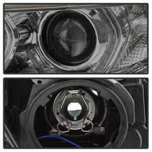 Cargar imagen en el visor de la galería, Spyder 12-14 BMW F30 3 Series 4DR Projector Headlights - LED DRL - Smoke (PRO-YD-BMWF3012-DRL-SM)