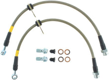 Cargar imagen en el visor de la galería, StopTech 06-12 Mitsubishi Eclipse Stainless Steel Rear Brake Lines