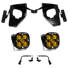 Cargar imagen en el visor de la galería, Baja Designs 16-18 Silverado 1500 Squadron Fog Pocket Kit - Amber