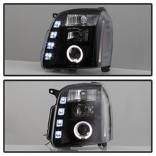 Cargar imagen en el visor de la galería, Spyder GMC Yukon 07-14/GMC Yukon Denali 07-14Projector Headlights LED Halo LED Blk PRO-YD-GY07-HL-BK