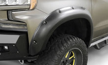 Cargar imagen en el visor de la galería, Lund 19-22 GM Silverado RX-Rivet Smooth Elite Series Fender Flares w/Black Bolts - Black 2pc Front