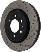 Cargar imagen en el visor de la galería, StopTech Slotted &amp; Drilled Sport Brake Rotor