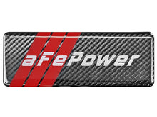 Cargar imagen en el visor de la galería, aFe POWER Motorsports Logo Urocal Carbon Fiber 1.86in x 5.12in