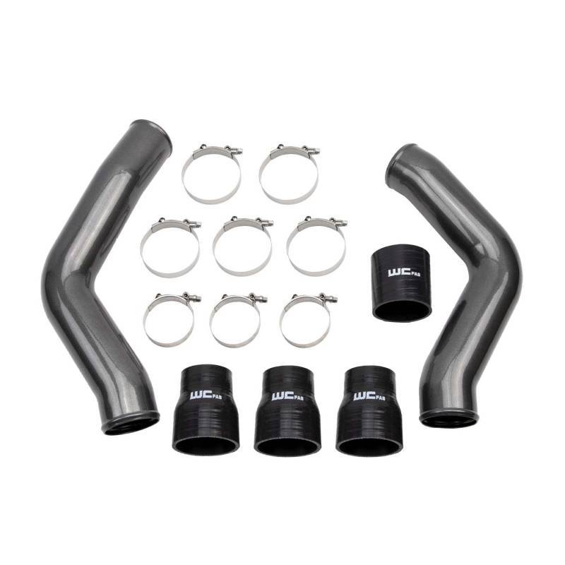 Wehrli 13-18 Ram 6.7L Cummins 3.5in Intercooler Pipes Kit - Bengal Blue