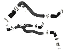 Cargar imagen en el visor de la galería, AFE 18-22 Kia Stinger V6-3.3L BladeRunner Alum Hot/Cold Charge Pipe Kit Black