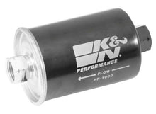 Cargar imagen en el visor de la galería, K&amp;N Cellulose Media Fuel Filter 2.125in OD x 4.281in L