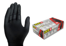 Load image into Gallery viewer, Mechanix Wear HD Black Nitrile 5 Mil LG - 10 Packs (100 Gloves Ea)