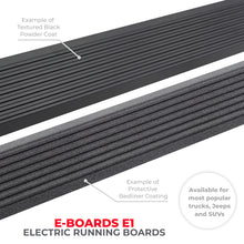 Cargar imagen en el visor de la galería, RealTruck 15-24 Ford F-150 CC 4dr VoltStep Electric Running Board Kit - Tex. Blk