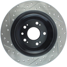 Cargar imagen en el visor de la galería, StopTech Slotted &amp; Drilled Sport Brake Rotor