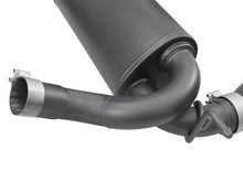 Cargar imagen en el visor de la galería, aFe Rebel Series 2.5in 409 SS Axle-Back Exhaust w/ Black Tips 2007+ Jeep Wrangler (JK) V6 3.6L/3.8L