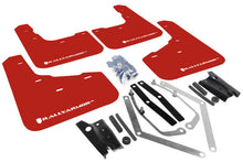 Cargar imagen en el visor de la galería, Rally Armor 13-19 Ford Fiesta ST Red UR Mud Flap w/White Logo