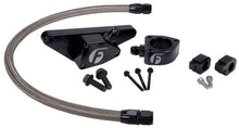 Cargar imagen en el visor de la galería, Fleece Performance 03-07 Manual Transmission Cummins Coolant Bypass Kit w/ SS Braided Line