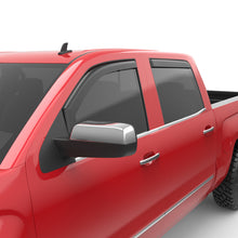 Load image into Gallery viewer, EGR 14+ Chev Silverado/GMC Sierra Dbl Cab In-Channel Window Visors - Set of 4 - Matte (571675)