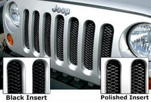 Cargar imagen en el visor de la galería, Rampage 2007-2018 Jeep Wrangler(JK) Grille 3D Single Piece - Black