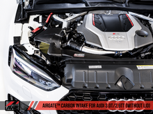 Cargar imagen en el visor de la galería, AWE Tuning Audi B9/B9.5 S4/S5/RS5 3.0T Carbon Fiber AirGate Intake w/ Lid