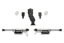 Cargar imagen en el visor de la galería, Fabtech 19-20 Ford F450/F550 4WD Dual Steering Stabilizer System w/DL 2.25 Resi Shocks