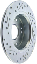 Cargar imagen en el visor de la galería, StopTech Select Sport Drilled &amp; Slotted Rotor - Rear Left