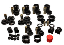 Cargar imagen en el visor de la galería, Energy Suspension 90-96 Nissan 300ZX Black Hyper-Flex Master Bushing Set (Sway bar end link bushings