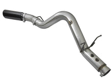 Cargar imagen en el visor de la galería, aFe LARGE BORE HD 5in 409-SS DPF-Back Exhaust w/Black Tip 2017 GM Duramax V8-6.6L (td) L5P