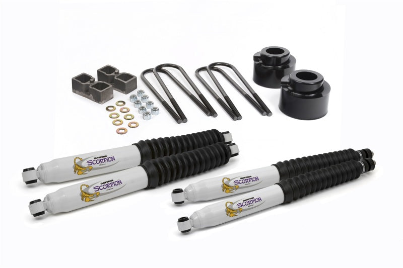 Daystar 2005-2018 Ford F-250 4WD (with Dana 70 Axle) - 2.5in Lift Kit & Scorpion Shocks