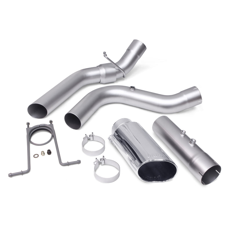 Banks Power 17+ GM Duramax L5P 2500/3500 Monster Exhaust System - SS Single Exhaust w/ Chrome Tip