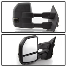 Cargar imagen en el visor de la galería, xTune 15-17 Ford F-150 Heated LED Telescoping Pwr Mirrors - Smk (Pair) (MIR-FF15015S-G4-PWH-SM-SET)