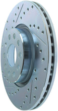 Cargar imagen en el visor de la galería, StopTech Select Sport 06-17 Volkswagen Jetta Slotted &amp; Drilled Front Right Rotor