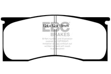 Cargar imagen en el visor de la galería, EBC 65-69 Dodge Dart 2.8 Redstuff Front Brake Pads