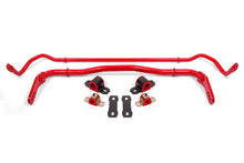 Cargar imagen en el visor de la galería, BMR 08-19 Dodge Challenger Front/Rear Hollow 38mm/25mm Sway Bar Kit w/ Bushings - Red