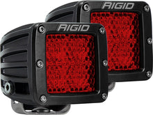 Cargar imagen en el visor de la galería, Rigid Industries D-Series - Diffused Rear Facing High/Low - Red - Pair