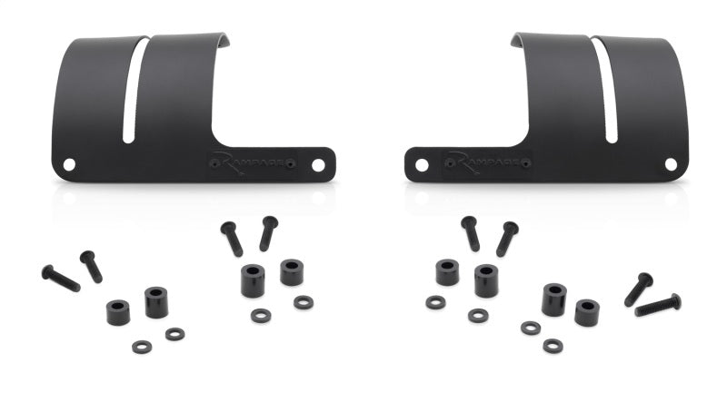 Rampage 2018-2019 Jeep Wrangler(JL) Cowl Light Bracket - Black