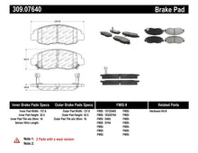 Cargar imagen en el visor de la galería, StopTech Performance 98-02 Honda Accord Coupe/Sedan 4cyl Rear Drum/Disc Front Brake Pads