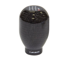 Cargar imagen en el visor de la galería, NRG Universal Shift Knob 42mm - Heavy Weight 480G / 1.1Lbs. - Black Carbon Fiber (6 Speed)