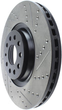 Cargar imagen en el visor de la galería, StopTech Slotted &amp; Drilled Sport Brake Rotor